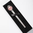 thumbnail image 4 of Valentine's Day Book Marks and Book Markers: Vintage Silver Lace-Edged Bookmarks, the Gift for Readers and Book Lovers, 4 of 5