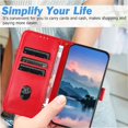 thumbnail image 3 of Phone Case for Motorola Moto G50 5G Flip Folio PU Lether Wallet Litch Pattern Card Slots Holder, 3 of 5