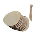 thumbnail image 2 of Colgantes de madera para huevos de Pascua, adornos de madera para huevos de Pascua, manualidades DIY, hogar 7 cm x 58 cm, 2 of 9