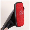 thumbnail image 4 of 1 pieza (negro) Minky Velvet cepillo para quitar pelusas y pelos Ropa con cerdas pegajosas, cepillo electrostático, cepillo de limpieza en seco, cepillo giratorio para quitar el polvo de la capa oso de fresa Electrónica, 4 of 5