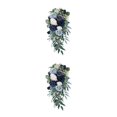 thumbnail image 3 of Maytalsory Wide Application Artificial Flower Realistic Appearance Low Maintenance haze blue 2Set, 3 of 6