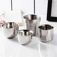 thumbnail image 7 of Mini Stainless Steel Cups, Stackable 304 Stainless Steel Cups Double Wall Small Metal Insulated Drinking Cups  for Home Restaurant Party Camping, 7 of 7