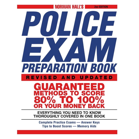 Pre-Owned Norman Hall's Police Exam Preparation Book (Paperback) 1580628427 9781580628426