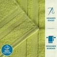 thumbnail image 3 of BNM Ultra-Soft Cotton Bathroom 3 Pieces Towel Set, Celery, 3 of 9