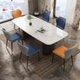 thumbnail image 2 of Eating Office Dining Tables Nordic Side Restaurant Console Dining Tables Garden Bar Coffee Sillas Para Comedor Furniture WJ20XP My Lux Decor Round, 2 of 6
