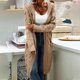 thumbnail image 1 of Ichuanyi Liquidación Fashion's Solid Color sólido para mujeres Cárdigan de mujer versátiles de mujer con capucha casual ICHUANYI WER202308217501, 1 of 6