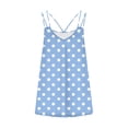 thumbnail image 5 of Aimik Women's Loose-Fitting Camisole Tank Top Womens Fashion Random Polka Dot Print V-Neck Comfortable Loose Casual Tops, 5 of 5