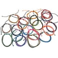 thumbnail image 2 of Assortiment de Bracelets de Cravate Réglables Imperméables Multicolores Chaîne Multi Brins - Vente en Gros Bijoux Faits à la Main Accessoires Boho (12), 2 of 2