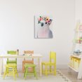 thumbnail image 3 of Stupell Industries Eclectic Flower Crown Dove Canvas Art, 16 x 20, by The Prints Vibe, 3 of 8