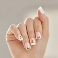 thumbnail image 3 of KISS imPRESS Holiday Press on Nails, Design, Holiday Playlist, White, Short Squoval, 30 Count, 3 of 7