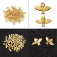 thumbnail image 4 of Professional Nail Kit, Metal Gems Metal 3D Nail Decal, Multi-size For Nail Decor, 4 of 8