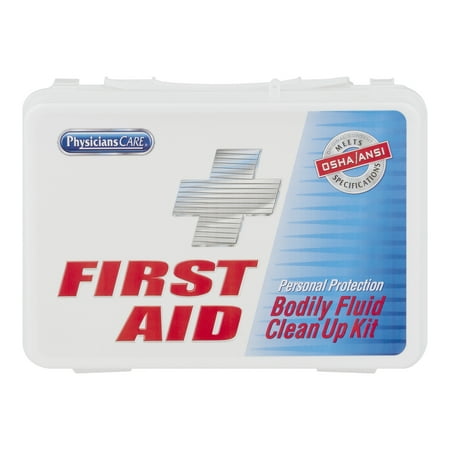 Physicians Care First Aid Personal Protection Bodily Fluid Clean Up Kit, 12.0 PIECE(S)