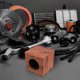 thumbnail image 3 of Cajas acústicas: Cajas de madera para altavoces de coche, subwoofer para vehículos domésticos, camiones y otros vehículos. Mejora la calidad del audio. 4 pulgadas., 3 of 8