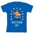 thumbnail image 5 of Dog Man Stars 2016 Youth Royal Blue Crew Neck Short Sleeve T-shirt - Medium, 5 of 7