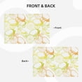 thumbnail image 3 of Placemats Set Of 4 / 6, Lemon Potatoes Placemats For Dining Table Indoor/Outdoors Heat Resistant Washable Placemats 18" X 12", 3 of 8