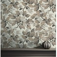 thumbnail image 2 of Advantage Canopy Beige Leaf Wallpaper, 2 of 4