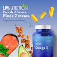 thumbnail image 3 of OMEGA 3 LIV NUTRITION CON EPA 18% DHA 12%, 3 of 7