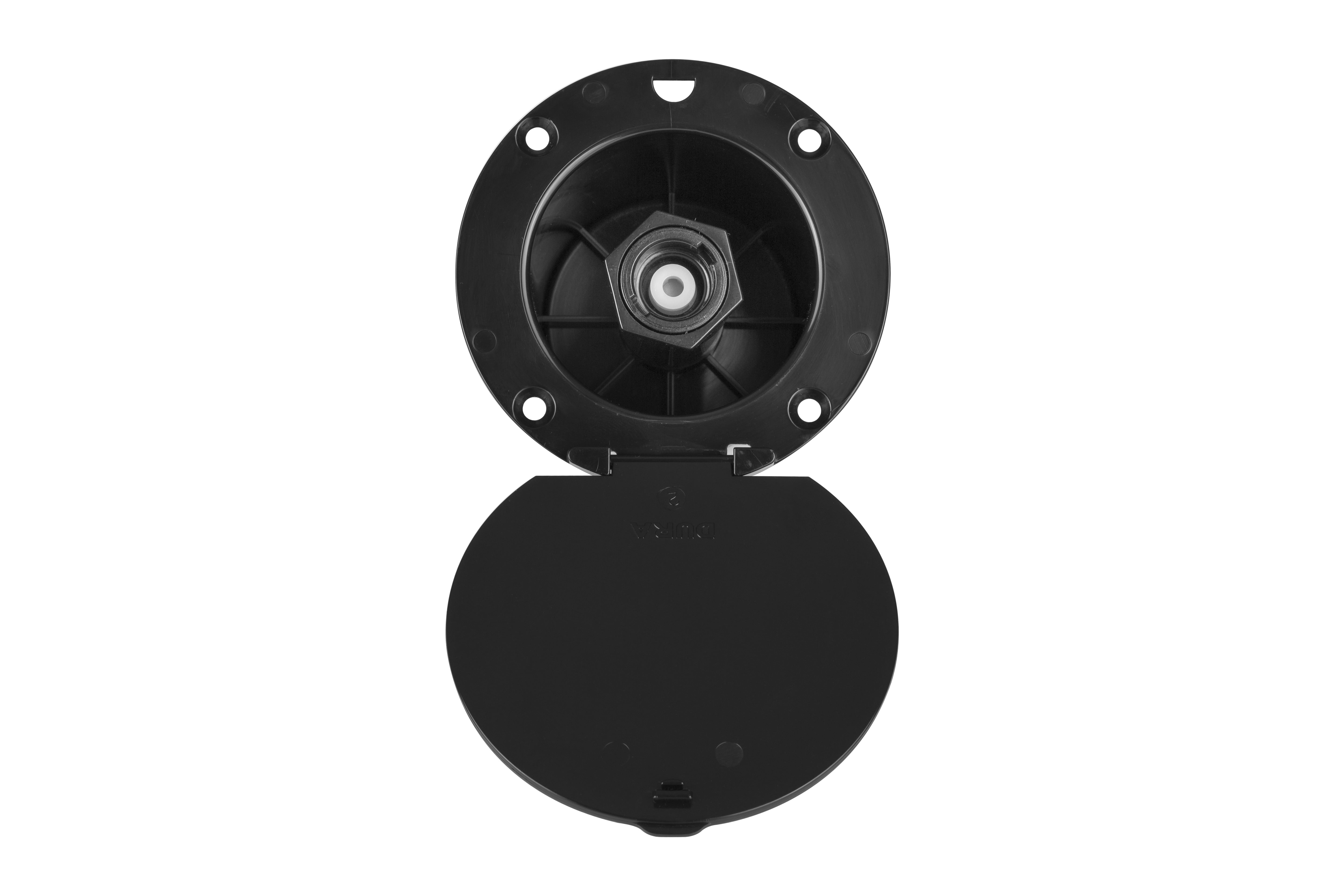Dura Faucet RV Exterior Spray Dock - Black