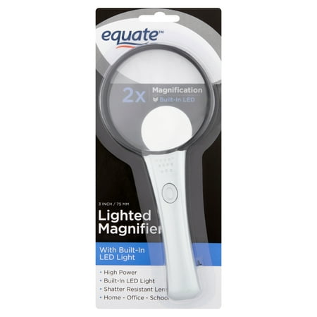 Equate Lighted Magnifier with Built-In LED Light