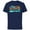 Navy, variant on Disney and Pixar’s Lightyear Star Command XL-15 - Short Sleeve Cotton T-Shirt for Adults - Customized-Black