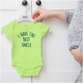 thumbnail image 5 of I Have The Best Uncle Adorable Romper Boys or Girls Infant Baby Brisco Brands NB, 5 of 6