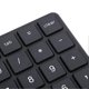 thumbnail image 2 of Clavier numérique 35 touches avec récepteur 2,4 GHz sans fil BT5.0 BT3.0 pour ordinateur portable OS X, ordinateur de bureau, smartphone, noir, 2 of 4