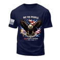 thumbnail image 6 of Independence Day Shirts for Men Patriotic American Flag Tshirts 250th Anniversary Independence Day Tees Tops (Dark Blue,XX), 6 of 6