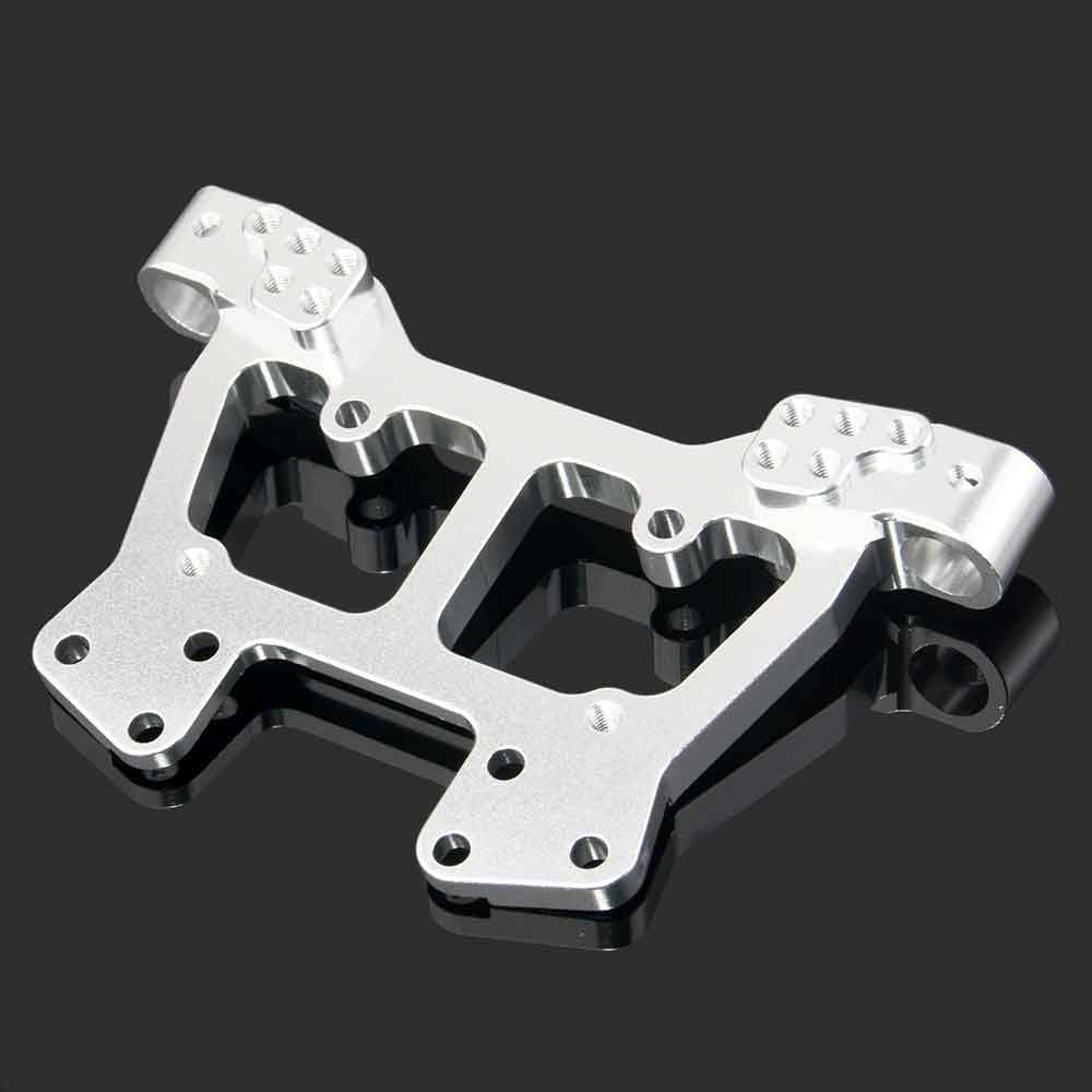 08012 Upgrade 108022 Silver Aluminum Shock Tower For RC HSP 1/10 Off-Road Truck 