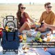 thumbnail image 5 of Costway 3 en 1 Carro Nevera Grande de Ruedas 40L Aislamiento Térmico y Antifugas con Bolsa Desmontable Asa Placa Inferior para Camping Picnic, 5 of 10