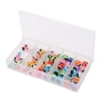 thumbnail image 2 of Ouitble 100 Uds Cuentas De Pesca, Resina Dura Ojo De Pez Flotador Bolas Tapón Cuentas De Pesca Accesorios De Aparejos con Caja De Almacenamiento para Aparejos De Pesca, 2 of 5