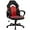 Red & Black, variant on Ergonomic Computer Gaming Chair Home Office Racing Executive Video Task Desk PU Leather for Adults Teens Kids Gamer