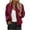 Red, variant on WTOBBY Women's Zipper Pocket Jacket Long Sleeve Solid Color Lightweight Outerwear Casual Loose Fit Comfortable Street Style with Front Pockets for Spring Fall Daily Wear,Army Green L