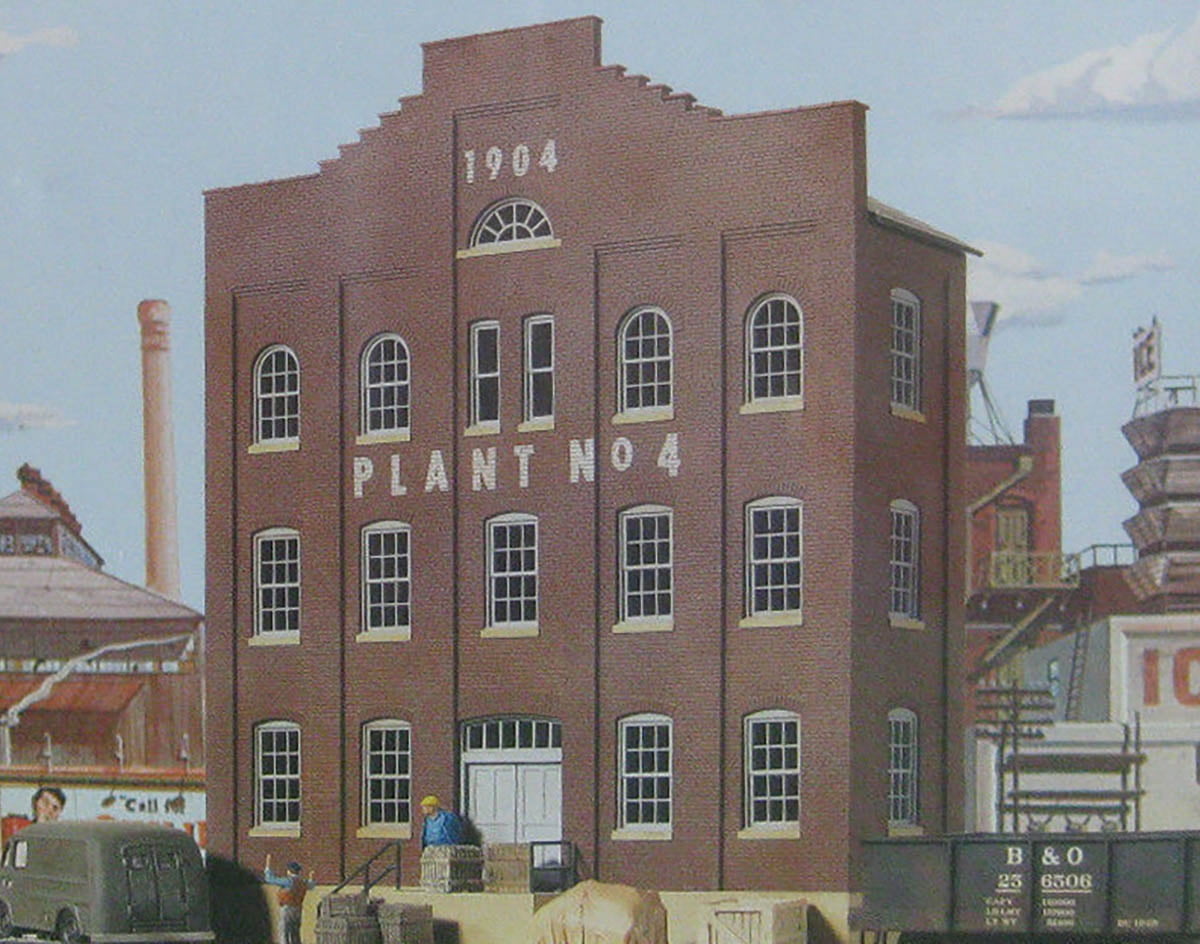 HO Scale Walthers Cornerstone 933-3024 Milwaukee Beer & Ale Brewery Building Kit 