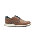 thumbnail image 3 of Zapato Derby Para Niño Elegante Comodo Diseño Moderno Cajeta caqui 24, 3 of 6
