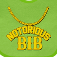 thumbnail image 4 of Inktastic Notorious Bib Boys or Girls Baby Bib, 4 of 4