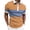 Orange, variant on Sngxgn Men's Short Sleeve Cotton Polo Shirt in Classic Fit(Blue,XL)