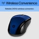 thumbnail image 3 of Ratón inalámbrico HP X3000 G3 Blue 1600 DPI con batería de 15 meses, 3 of 8