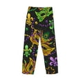 thumbnail image 5 of Xecao Mardi Gras Surface Men's Straight Lounge Pajama Pants: The Ultimate in Comfortable Sleepwear, 5 of 9