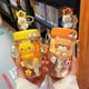 thumbnail image 3 of Kawaii Water Bottle - Cute Water Bottles With Straw And Stickers Portable Cartoon Bear Water Bottle Leakproof Sports Water Bottle For Outdoor Sports T, 3 of 4
