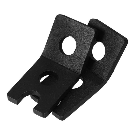 KONTONTY 1 Pair Motorcycle Flag Pole Mounting Backup Reverse Mount Bracket Rear Light Mount Brackets for LED Lights Flag Poles and Backup Lights