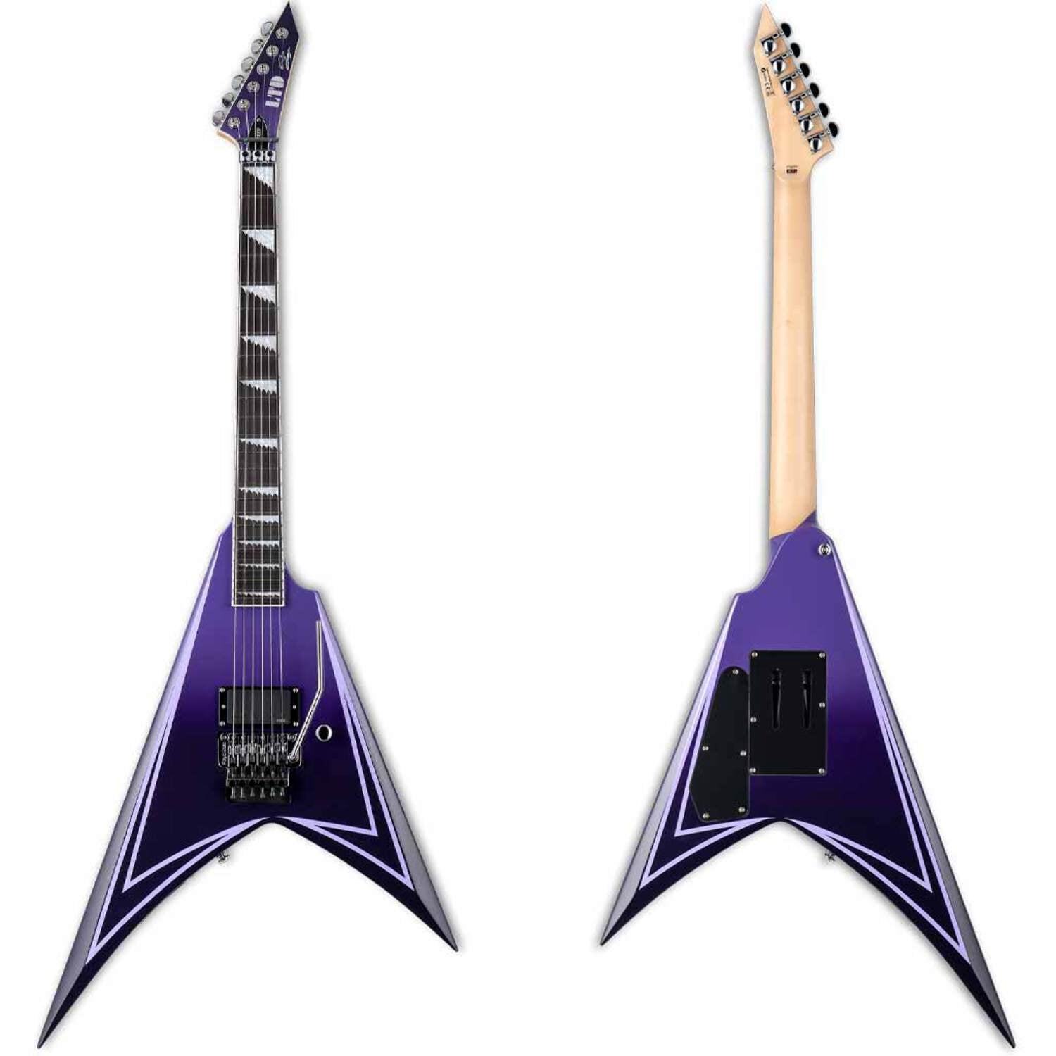 ESP LTD KH-602 Kirk Hammett Electric Guitar (Purple Sparkle