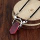 thumbnail image 4 of Dante Pendant Necklace Cosplay Dmc Devil May Cry 5 Red Blue Gem Long Rope Chain_c*, 4 of 5