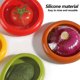 thumbnail image 3 of 4 caja de almacenamiento Silicona fruta reutilizable Aguacate Saver Tomato Soporte para PC de nevera, 3 of 4