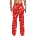 thumbnail image 2 of PRIYAL Valentine Hearts Men's Pajama Pants Sleepwear Pajama Pant with Pockets Lounge Pajama Bottoms for Men, 2 of 13