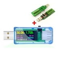 thumbnail image 4 of USB tester 13 in 1 DC Digital voltmeter amperimetro voltage current volt meter ammeter detector power bank charger indicator ,Live Data, 4 of 9