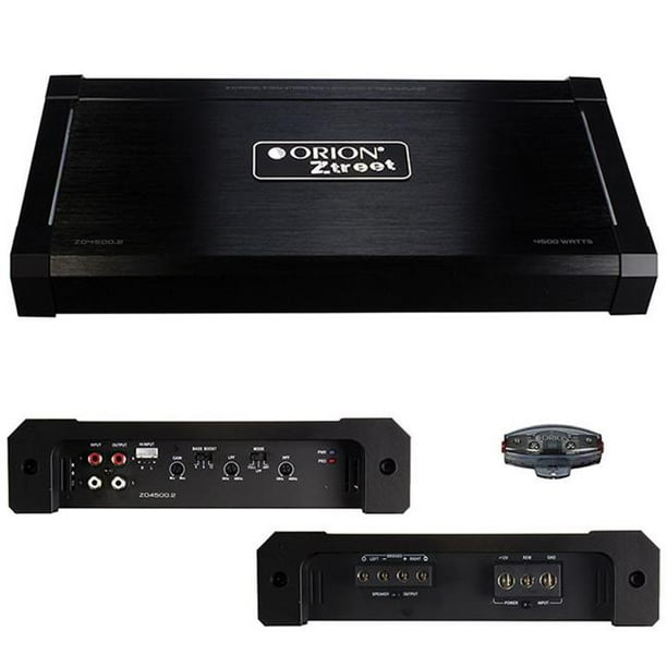 Orion Ztreet Series ZO45002 4500 watt 2 Channel Amplifier