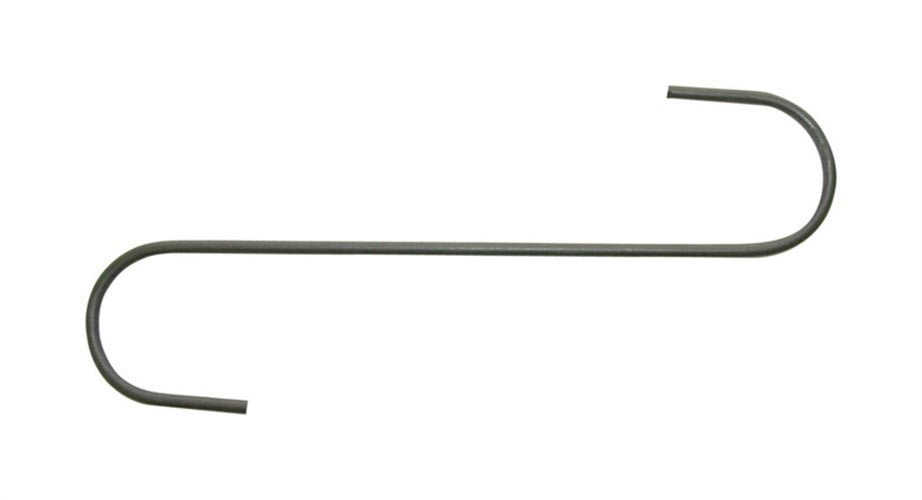 Panacea Black Steel 12 in. H SHook Extender Hook 2 pk