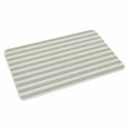 thumbnail image 2 of Boho Sage Green Stripe Door Mat&nbsp;Indoor Outdoor Entrance,Non Slip Rug for Kitchen Bathroom Entryway Rug,Abstract Geometric White Minimalist Washable Doormat Floor Mat for Office Home 20x31.5 Inch, 2 of 8