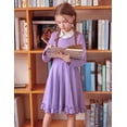 thumbnail image 2 of Arshiner Girls Dress, Long Sleeve A Line Twirly Skater Loose Casual/Party Dresses with Pocket, Summer Dresses Midi Sundress Beach Dress, 2 of 9