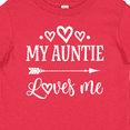 thumbnail image 4 of Inktastic Auntie Loves Me Baby Clothes Boys or Girls Baby T-Shirt, 4 of 5